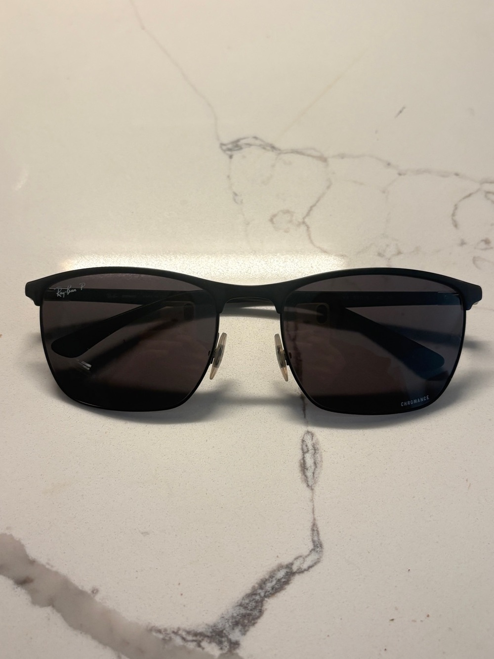 Ray-Ban Black Polarized Men's Sunglasses